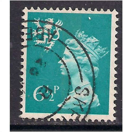 Scotland GB 1976 QE2 6 1/2p Greenish Blue SG S23.(H605 )