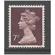 X874 7p Purple-Brown (2 Bands).Fine Used.14g