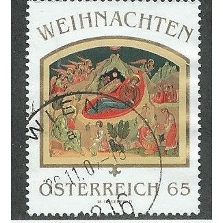AUT 2007 65c 'CHRISTMAS' FINE USED (EBID41-220)