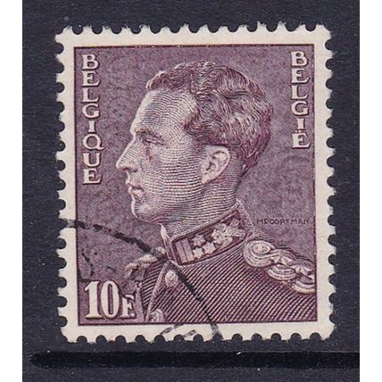 BELGIUM 1936 LEOPOLD 10F USED SG768 #1