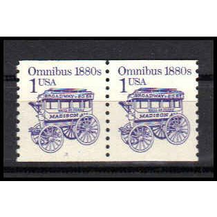 2225bv 1c Omnibus Very Fine MNH Dry Gum CNP Left 3 Negitive 3 PA0858