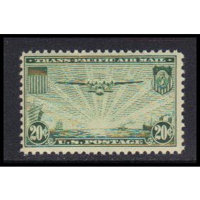 C21 20c China Clipper Barely Clears MNH KA9892