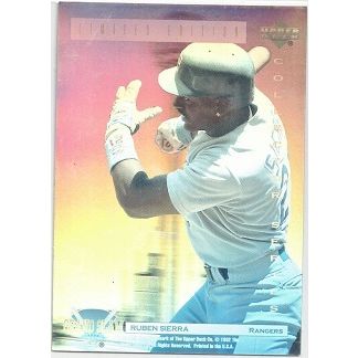 1992 UPPER DECK DENNY'S GRAND SLAM ' RUBEN SIERRA ' HOLOGRAM card # 25