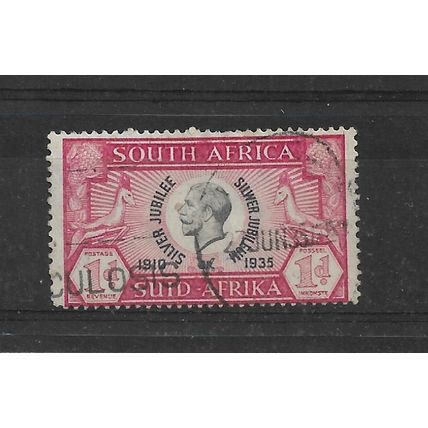 SouthAfrica.SG66 1d Black and Carmine.Fine Used.Sept21