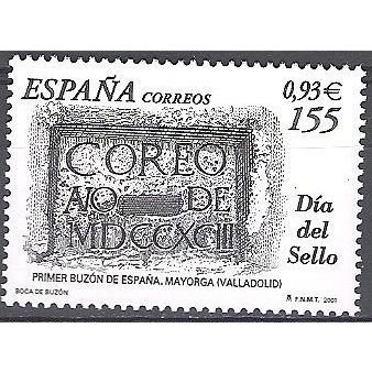 España 2001 Michel 3613 Neuf ** Cote (2008) 1.95 € Journée du timbre