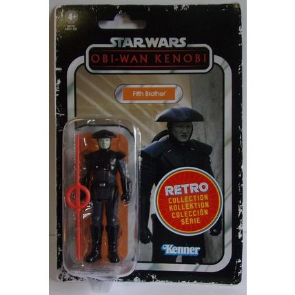 STAR WARS OBI-WAN KENOBI ' RETRO COLLECTION ' FIFTH BROTHER figure