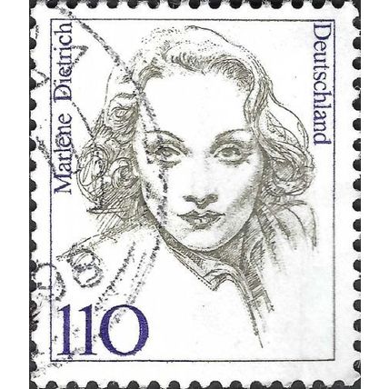 GERMANY, WOMEN, Marlene Dietrich, grey 1997, 110pf, #5
