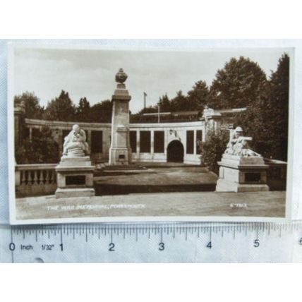 vintage postcard The War Memorial, Portsmouth ref.2