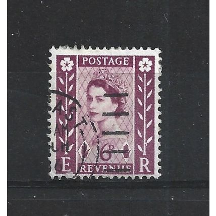 NorthernIreland.NI3 6d Deep Claret.Fine Used.Aug25