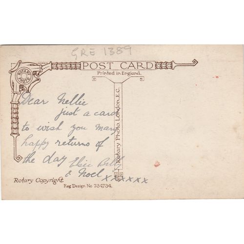 Many Happy Returns Of My Dear Sisters Birthday Greetings Postcard (GRE1389)