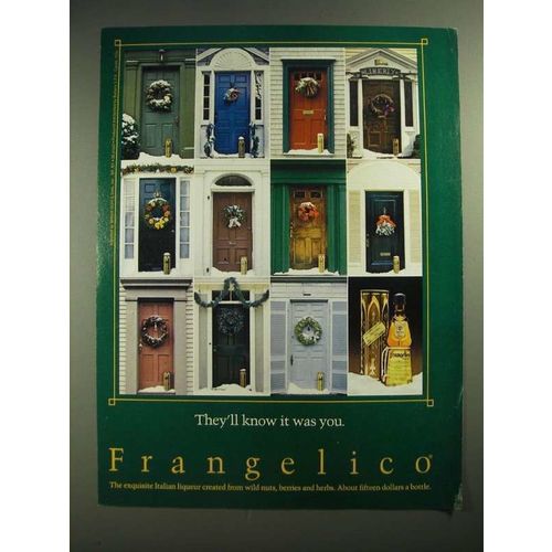 1984 Frangelico Liqueur Ad - They'll Know it Was You