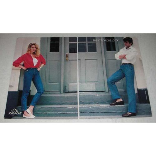 1984 Jordache Fashion Ad - The Jordache Look