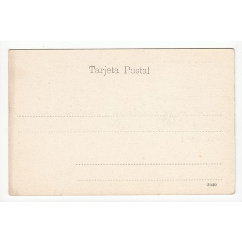 Recuerdos del Peru Postcard Early Undivided Back 31490