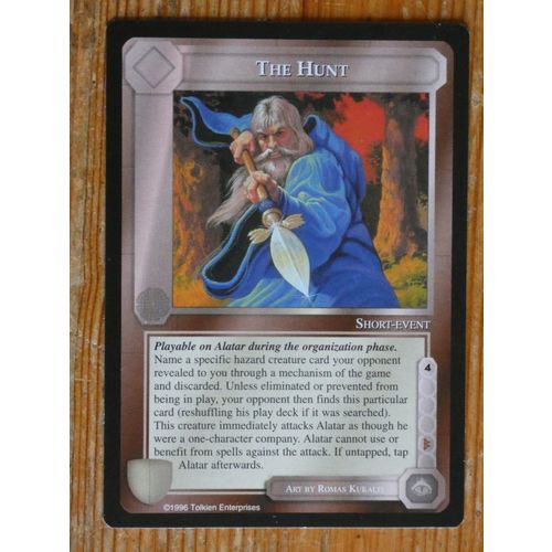 Middle Earth CCG : 'The Hunt' (Dark Minions) Limited Rare