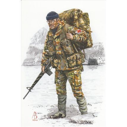 Corporal Medical Assistant Royal Army Medical Corps 1952 Uniform Postcard U12836