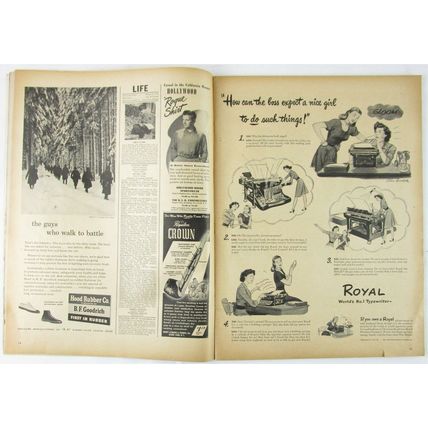 LIFE Magazine April 30, 1945 WWII War Artists Truman Hitler's Hide-Out Roosevelt