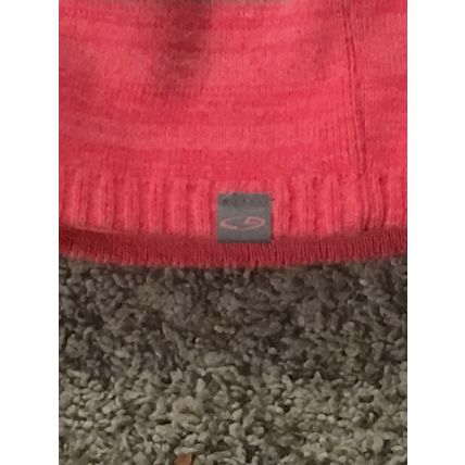 Girls Champion 1 size fits all 22605 Hot Pink & Grey Beanie Stocking Cap Winter
