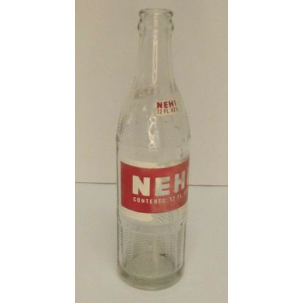 Vintage NEHI 12 oz. Glass Soda Bottle