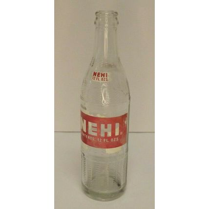 Vintage NEHI 12 oz. Glass Soda Bottle