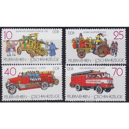 GERMANY DDR [1987] MiNr 3101-04 ( **/mnh ) Autos