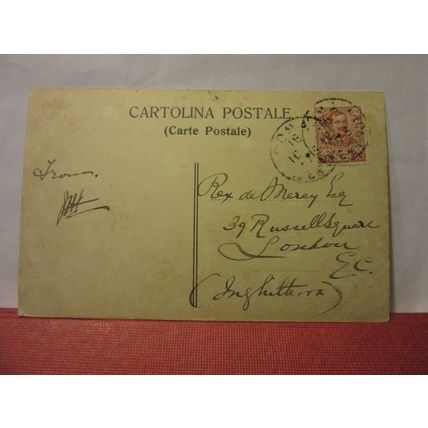 PALATINO, ROMA, ITALY used antique postcard Rome 1918 pm =