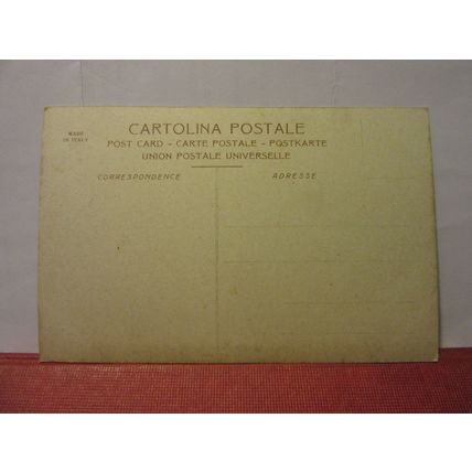 STAZIONE DELLA FERROVIA, ROMA, ITALY unused antique postcard Rome #