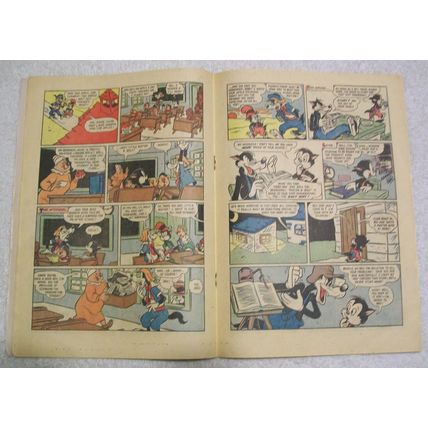 Walt Disney Mickey Mouse Comic Book #54 Silver Age 1957 Dell