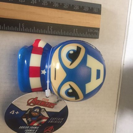 NEW Marvel Captain America Hulk Spider-Man Squish Foamie Figures