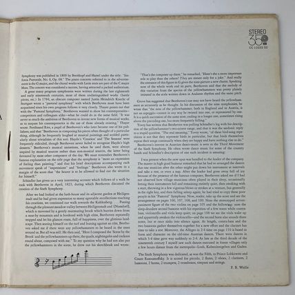 Ludwig van Beethoven Pastoral Symphony Vinyl LP Record Album CC 11033 SD