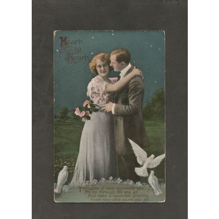 Genealogy Postcard Miss Lily Rainbow 153 Albion Place Marlow Hemel Hempstead