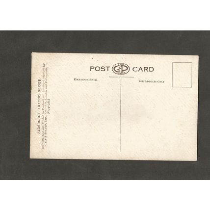 Postcard Hampshire Aldershot Tattoo Series Gale and Polden Jubilee Monarchs