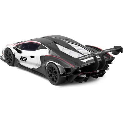 Lamborghini Essenza SCV12 #63 White and Black "Squadra Corse" "Race" Series 1...