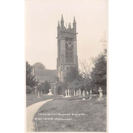 Cattistock Church - 35 Bells & Carrillon : "Seward" Wessex Ser. real photo-style