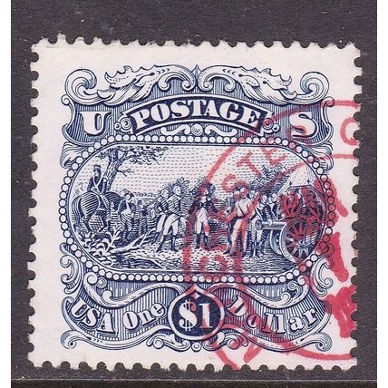 United States 1994 Surrender at Saratoga $1 Fine used SG 2901 VGC