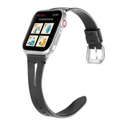 Leather Strap For Apple Watch Series, 7 41mm / 6&SE&5&4 40mm / 3&2&1 38mm, 7 45m
