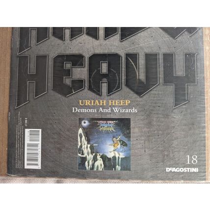 URIAH HEEP Demons and Wizards LP vinyl record NEW 2022 Italy DeAgostini 1972