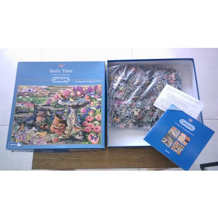 BATH TIME by Greg Giordano Jigsaw Puzzle (1000 Piece) Gibsons