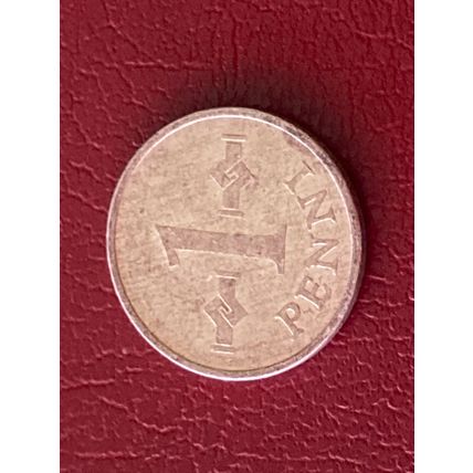 Münze Münzen Umlaufmünze Finnland 1 Penni 1975