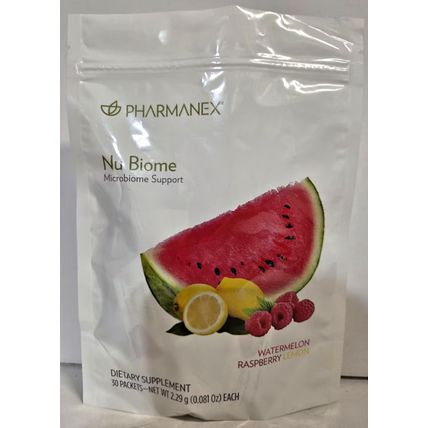 Nu Skin Nuskin Pharmanex Nu Biome Microbiome Support 30 Packets Bundle 2.43oz