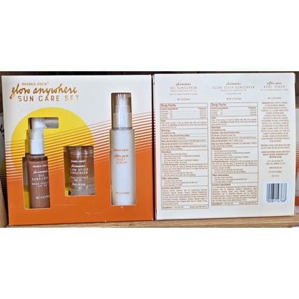 Trader Joe's Glow Anywhere Sun Care Set (2 Boxes)