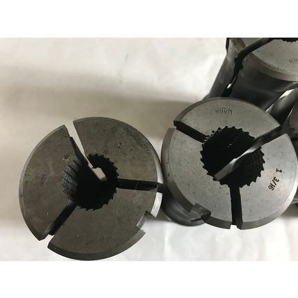 LOT 6 NAMCO 3/4",1", 1-1/8, 1-1/4,1-3/16, ACME GRID ROUND COLLETS,AJ