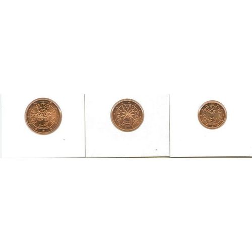 OOSTENRIJK / AUSTRIA 1-2-5 EURO CENT 2004