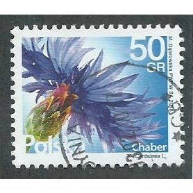 POL 2015 50gr 'FLOWERS- CORNFLOWER' FINE USED (EBID50-833)