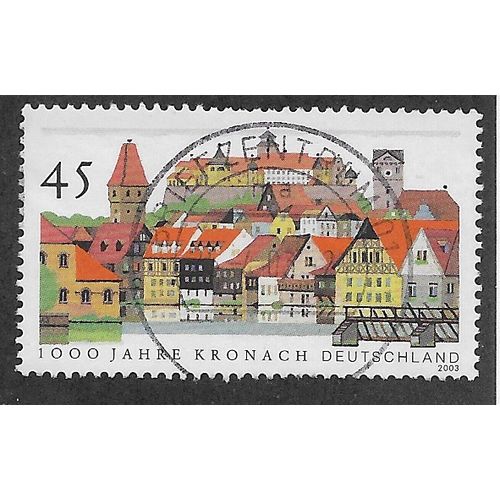 GER 2003 €0.45 '1000TH ANN OF KRONACH' FINE USED (EBID53-652)