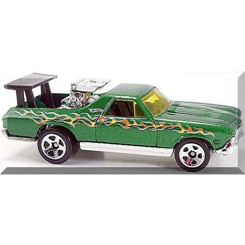 Hot Wheels - '69 El Camino: '05 Series #171/187 *K-Mart Exclusive Green Edition*
