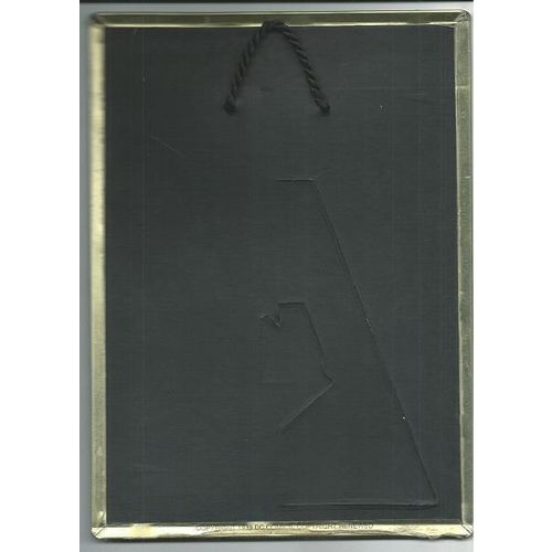 RETRO SUPERMAN ' METAL SIGN ' embossed 1st issue cover ( 1990's)