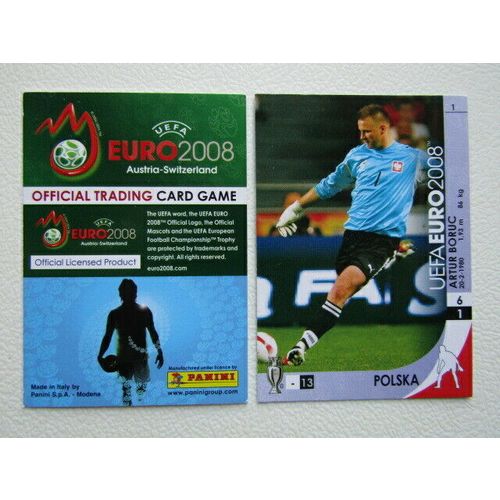 Panini 2008 EUFA EURO 2008 Football Cards Trading Card Variants (ef6)