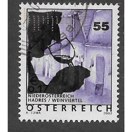 AUT 2005 55c on 17c ' TOURISM' FINE USED (EBID73-227)