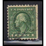 Used 424 1c George Washington Fine BPS K3665