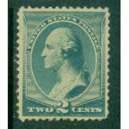 213 2c George Washington Fine MLH I0068